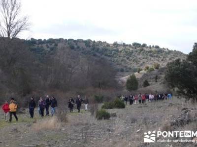 Senderismo Segovia - Riberas de los ríos Pirón y Viejo; agencias de viajes para grupos; rio bidaso